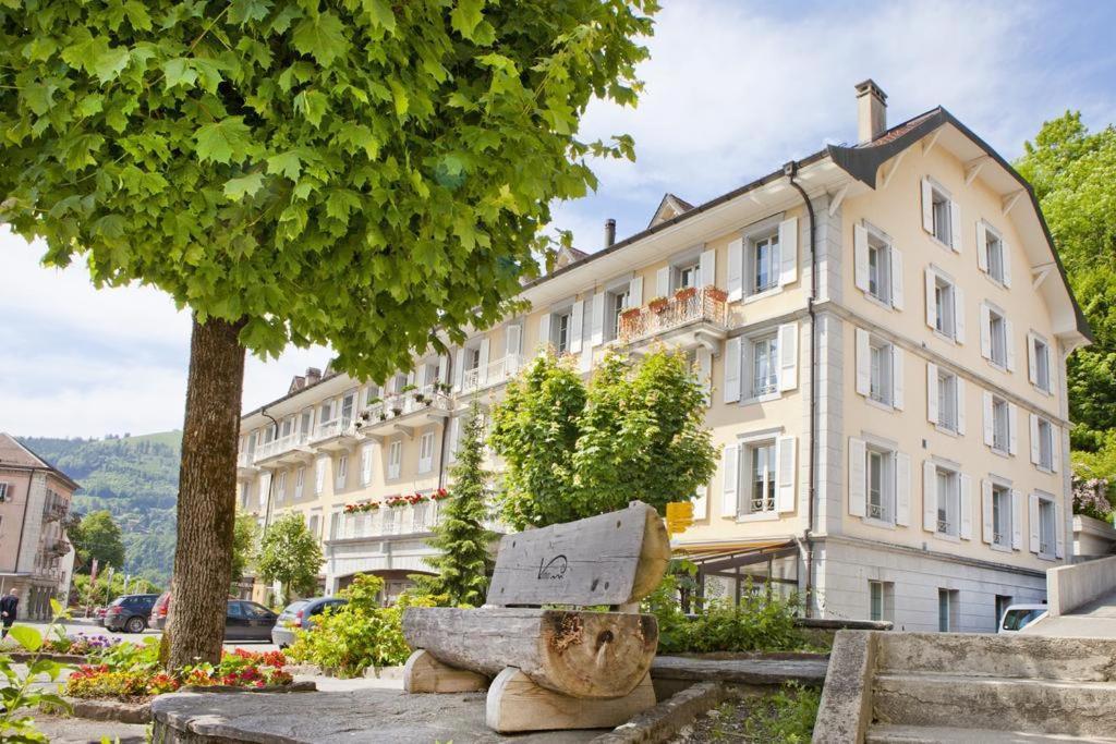 Residence Le Sapin & Bains De La Gruyere Charmey Eksteriør bilde