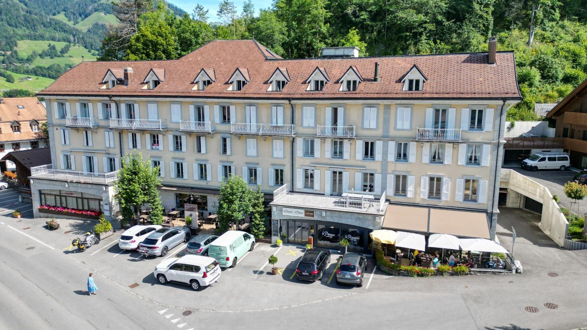Residence Le Sapin & Bains De La Gruyere Charmey Eksteriør bilde